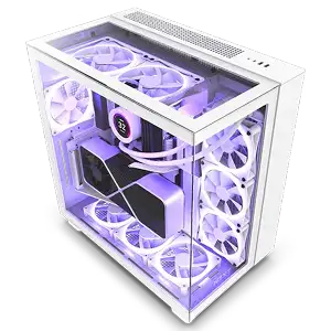 NZXT H9 ELITE WHITE ATX MID TOWER CASE 